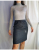 Celine Wool dark grey skirt
