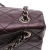 Chanel AB Chanel Purple Plum Caviar Leather Leather Jumbo Quilted Iridescent Caviar Easy Flap Italy