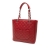 Chanel AB Chanel Red Caviar Leather Leather Caviar Vertical Grand Shopping Tote Italy