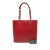 Chanel AB Chanel Red Caviar Leather Leather Caviar Vertical Grand Shopping Tote Italy