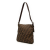 Fendi B Fendi Brown Canvas Fabric Zucca Shoulder Bag Italy