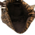 Fendi B Fendi Brown Canvas Fabric Zucca Shoulder Bag Italy