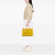 Bottega Veneta B Bottega Veneta Yellow Calf Leather Intrecciomirage Tote Italy