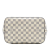 Louis Vuitton B Louis Vuitton White with Yellow Damier Canvas Fabric Damier Azur Neonoe MM France