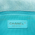 Chanel AB Chanel Blue Aqua Denim Fabric Small CC Quilted Messenger Flap Italy