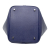 Hermès AB Hermès Blue Midnight Blue with Red Brick Calf Leather Epsom Tressage Picotin Lock 22 France