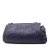 Bottega Veneta B Bottega Veneta Blue Dark Blue Nappa Leather Leather Nappa Intrecciato Flap Crossbody Italy