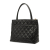 Chanel AB Chanel Black Caviar Leather Leather Caviar Medallion Tote France