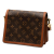 Louis Vuitton B Louis Vuitton Brown Monogram Canvas Fabric Monogram Reverse Mini Dauphine Italy
