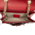 Gucci AB Gucci Red Calf Leather Mini Microguccissima Emily Crossbody Italy