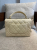Chanel Trendy CC Small Ivory Caviar Leather