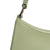 Prada B Prada Green Light Green Calf Leather Spazzolato Cleo Shoulder Bag Italy