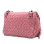 Bottega Veneta Pink Mini Nappa Intrecciato Expandable Chain Crossbody Italy