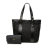 Fendi B Fendi Black Canvas Fabric Zucchino Tote Italy