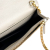 Saint Laurent Cassandra Grained Leather Wallet on Chain Crossbody Off-White