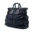 Prada B Prada Black Nylon Fabric Tessuto Gaufre Satchel Italy