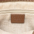 Gucci AB Gucci Brown Beige Canvas Fabric Small GG Bree Satchel Italy