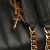 Saint Laurent AB Saint Laurent Black Lambskin Leather Leather Small Lambskin Monogram Vicky Chain Bag Italy