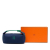 Hermès AB Hermès Blue Dark Blue Canvas Fabric Small Toile Bride A Brac Case France
