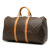 Louis Vuitton B Louis Vuitton Brown Monogram Canvas Fabric Monogram Keepall 50 France
