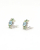 Christian Dior Colored Rhinestone Clip-on Earrings