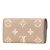 Louis Vuitton AB Louis Vuitton Brown Beige Monogram Empreinte Leather Bicolor Sarah Wallet Spain