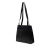 Ferragamo B Ferragamo Black Calf Leather Vara Bow Shoulder Bag Italy