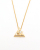 Louis Vuitton LV Volt One Small Pendant, 18kt Yellow Gold And Diamond