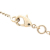 Chanel B Chanel Gold with Black Gold Plated Metal CC Enamel Flap Bag Pendant Necklace France