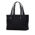 Chanel B Chanel Black Nylon Fabric New Travel Line Tote France