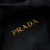 Prada B Prada Black Nylon Fabric Tessuto Logo Drawstring Tote Italy