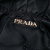 Prada B Prada Black Nylon Fabric Tessuto Logo Bow Satchel Italy
