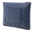 Chanel AB Chanel Blue Navy Caviar Leather Leather Large Quilted Caviar O Case Clutch Italy