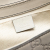 Gucci B Gucci White Off White Calf Leather Medium Guccissima Emily Shoulder Bag Italy