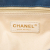 Chanel B Chanel Blue Light Blue Calf Leather Large Quilted Iridescent skin Chic Quilt Flap Italy