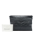 Balenciaga B Balenciaga Black Lambskin Leather Leather Lambskin Motocross Classic Clip Clutch Italy