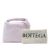 Bottega Veneta AB Bottega Veneta Pink Light Pink Calf Leather Mini skin Intrecciato Hop Satchel Italy