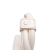 Jacquemus B Jacquemus White Ivory Calf Leather Le Chiquito Noeud Italy