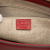 Gucci B Gucci Red Calf Leather Bamboo Tassel Satchel Italy