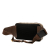 Gucci AB Gucci Brown Beige Coated Canvas Fabric Small GG Supreme Ophidia Belt Bag Italy