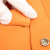 Hermès AB Hermès Orange Calf Leather Epsom Evelyne II TGM France