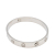 Cartier AB Cartier Silver 18K White Gold Metal Classic Love Bracelet France