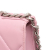 Chanel AB Chanel Pink Light Pink Lambskin Leather Leather Quilted Lambskin 19 Wallet on Chain Italy