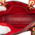 Christian Dior B Dior Red Lambskin Leather Leather Mini Lambskin Cannage Studded Supple Lady Dior Italy