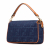 Fendi Baguette Medium FF Tridimensional Fabric 2-Ways Baguette Handbag Blue