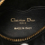 Christian Dior AB Dior Black Lambskin Leather Leather Micro Lambskin Cannage Dior Vibe Satchel Italy