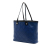 Chanel B Chanel Blue with Black Caviar Leather Leather Quilted Caviar Shopping Fever Tote Italy