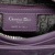 Christian Dior B Dior Purple Lambskin Leather Leather Medium Lambskin Cannage Lady Dior Italy