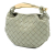 Bottega Veneta AB Bottega Veneta Gray Light Gray Lambskin Leather Leather Baby Lambskin Intrecciato Sardine Italy