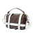 Fendi B Fendi Brown Coated Canvas Fabric Mini Zucca Glazed Cage Baguette Satchel Italy